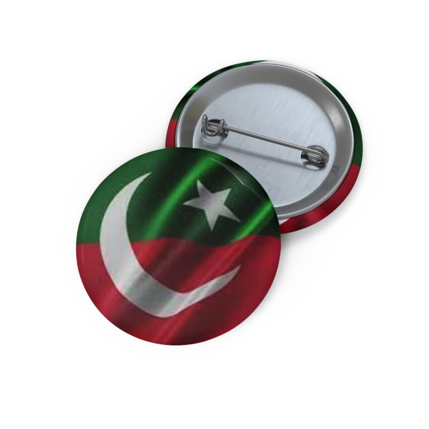 PTI Flag - Imran Khan Pin Buttons - Badges - Image 2