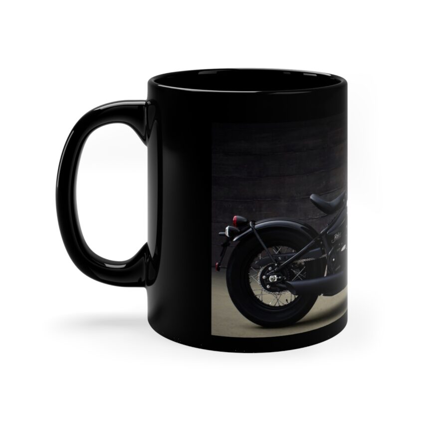 Triumph Coffee Mug - 11oz Black Mug - Image 2