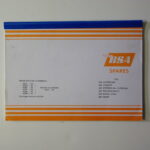 PUBLICATION: PARTSBOOK (ORIGINAL) - GOOD USED - 1966 BSA A50 A65