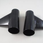 FORKCOVER TUBE/LAMP LUG - 1955-59 (PR)*