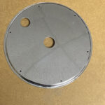 PLATE - REAR BRAKE PLATE - CHROME - AJS MATCHLESS - (REQUIRES 6 RIVETS)