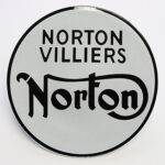BADGE - TANK BADGE - 1968 NORTON FASTBACK
