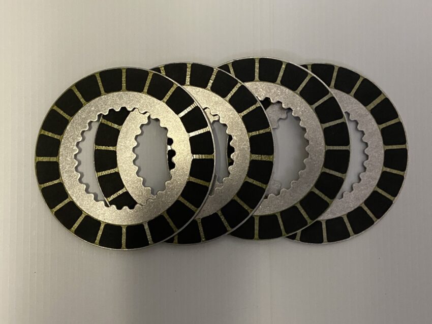 SET--CLUTCH-PLATE SET (4 X 3.5mm) - BARNETT - FOR NORTON COMMANDO 750