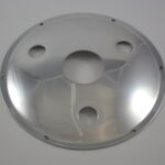 COVER -HUB COVER PLATE -PRE-CUSH DRIVE MODELS - ALUMINUM (6 SCREWS REQD)-1948-70