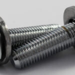 SET--HEADLAMP (2) BOLTS (2) WASHERS 26 TPI - CHROME - N