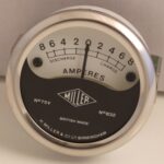 AMMETER 2" - SHALLOW TYPE - 8-0-8 - MILLER REPRO