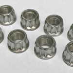SET--BASE NUTS - (SET OF 8) - 1969-72 TRI 650