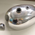 GASTANK- ALLOY - WITH CAP - BSA B44VE / B44VS