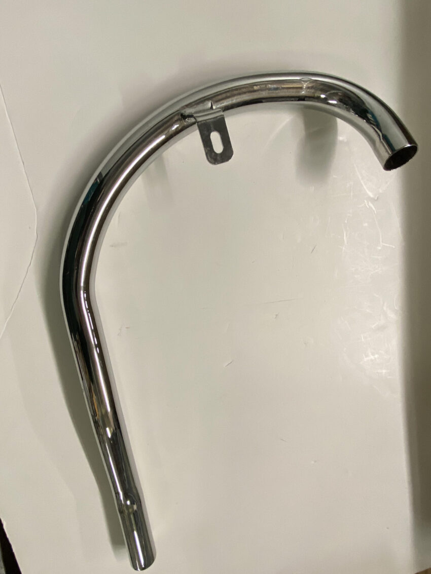 EXHAUST PIPE - LOW LEVEL - BSA B44 (SINGLE)*