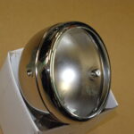 ASSEMBLY-HEADLIGHT SHELL w/RIM 5-3/4"- BOTH CHROMED