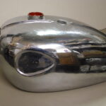 GASTANK - CHROME - 1966 BSA A65L*