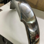 FENDER - REAR FENDER - STAINLESS STEEL - UK-MADE