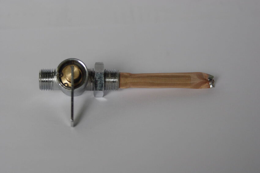 GASTAP / PETCOCK - MAIN + LOCK NUT WITH TUBE