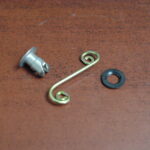 ASSEMBLY--DZUS FASTENER ASSEMBLY WITH CURLY WIRE AND WASHER*
