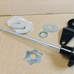 ASSEMBLY--STEERING DAMPER c/w ROD KNOB ETC- BSA