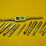 SET--CEI TAPS (11-PC) w/WRENCH - STEEL BODY 5/32"-1/2"