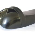 SEAT - (w/INDENTATION FOR BADGE (SOLD SEPARATELY) - BSA LIGHTNING A65 CLUBMAN