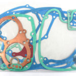 SET--ENGINE GASKET SET w/SOLID COPPER HEAD GASKET - 1967-70 BSA A65 TWIN