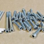 KIT--SCREWS CEI - NORMAN HYDE - CHROME - NOS
