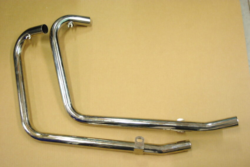 SET--EXHAUST PIPES - TJ WASSELL ENGINEERING - ROYAL ENFIELD INTERCEPTOR (PR)*