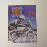 METAL SIGN- AJS 40 x 29mm