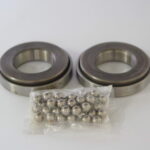 SET--STEERING BEARING SET - CUP & CONE - CAN USE CS2000 WITH TAPER BEARINGS - N