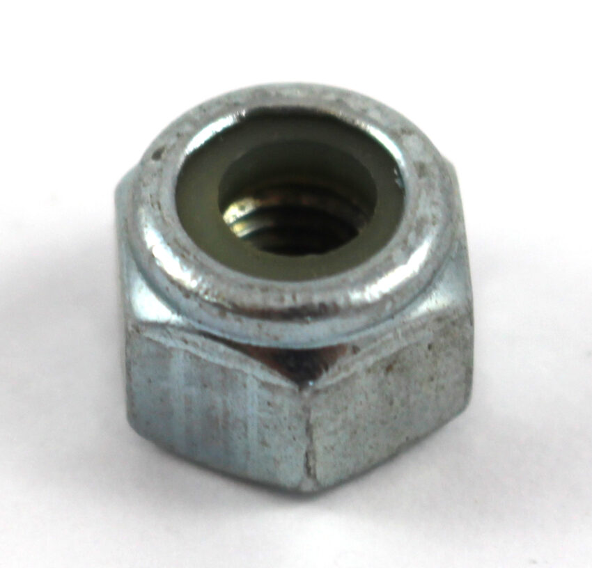 NUT 1/4" C.E.I. - (HARD) - STATOR STUDS - NYLOC - (CAN USE 70-8089)