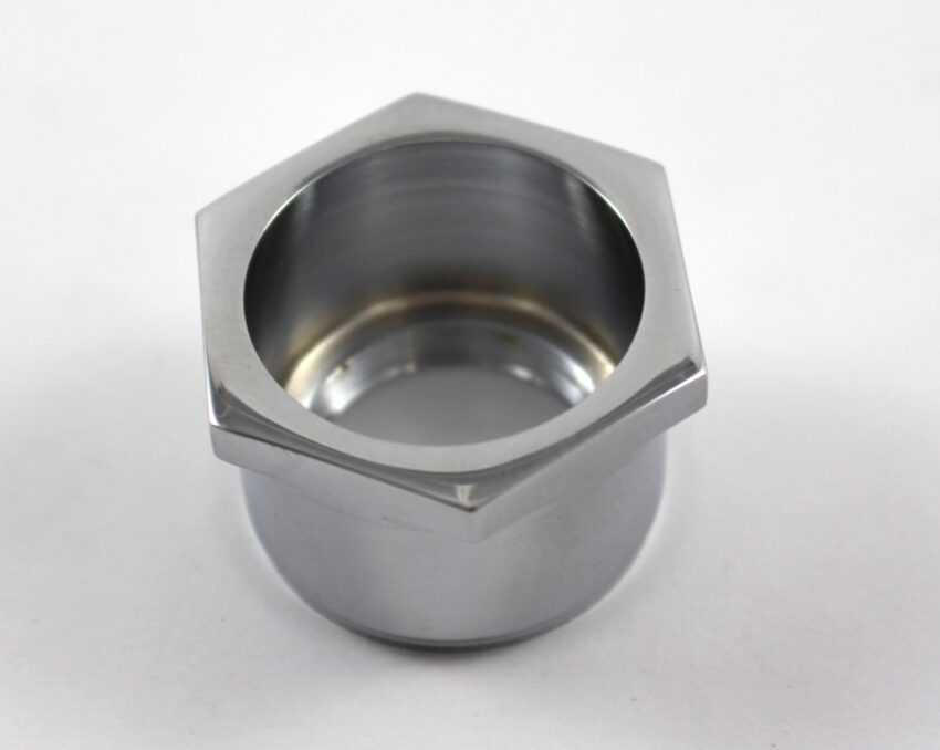 NUT - FORK STEM ADJUSTING - CHROME
