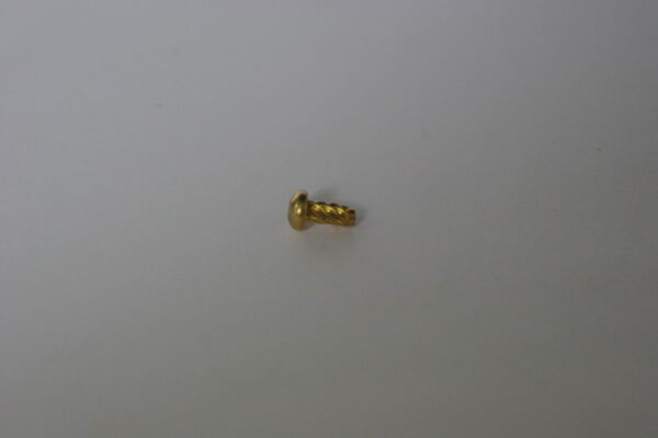 RIVET/HAMMER SCREW No 6 x 1/4" - CERTIFICATION PLATE - (ROUND HEAD) - GENUINE