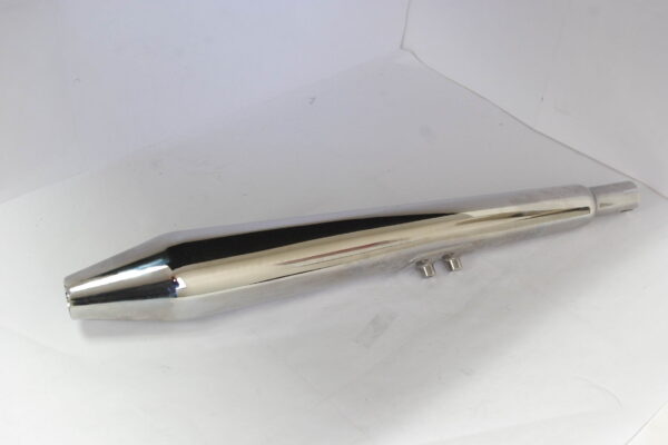 MUFFLER -SEAMLESS (BOSSES WELDED TO MUFFLER)- TJW- COMMANDO