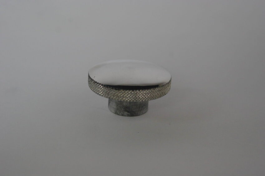 KNOB - SEAT SECURING KNOB - DOMED - ALUMINUM - ECONOMY - COMMANDO