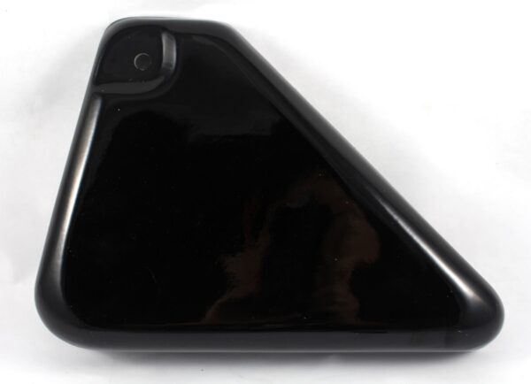 SIDECOVER - LEFT - FIBERGLASS BLACK - NORTON ROADSTER ETC.