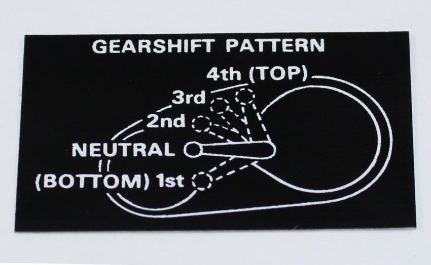 DECAL - SHIFT PATTERN