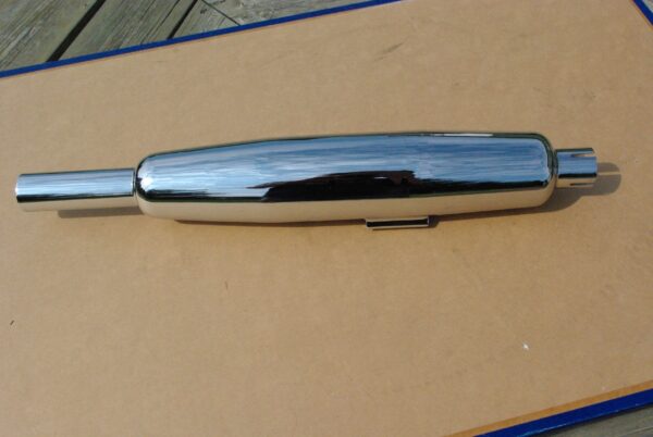 MUFFLER - TJ WASSELL ENGINEERING - 1960-63 BSA A7 A10 (EA)