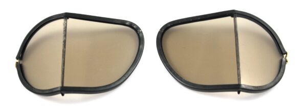 LENS - REPLACEMENT GOGGLE LENS w/INSTRUCTIONS - SMOKED - MADE BY HALCYON (PR)