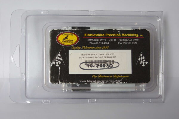 SET--VALVE SPRING w/TITANIUM COLLAR - TRI T100