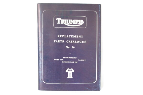 PUBLICATION: PARTSBOOK - 1960-62 PRE-UNIT - ALL SALES FINAL: NO BACKORDERS
