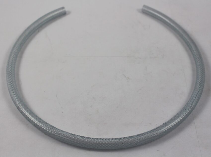 GASLINE 1/4" ID - REINFORCED BRAIDED - POLY - CLEAR (FT) - N