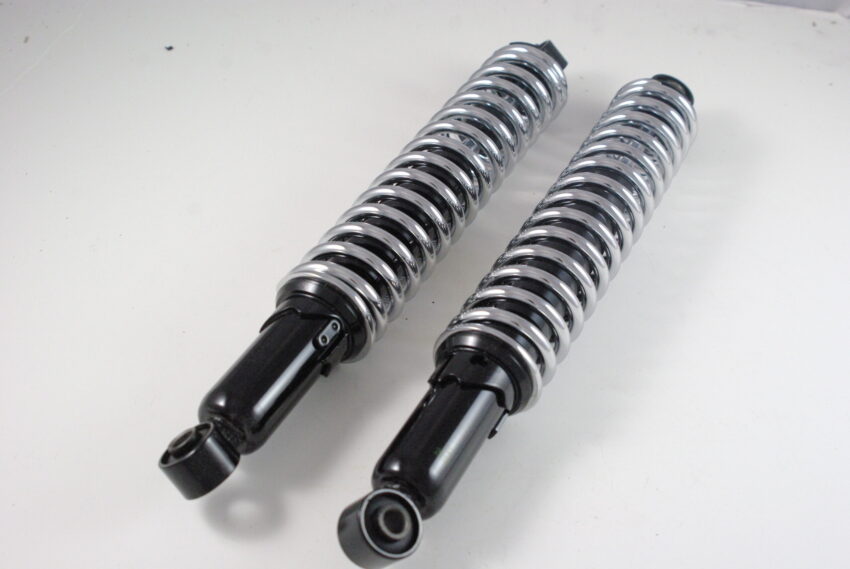 SHOCKS 13.4" - REAR - EXPOSED CHROME SPRINGS (PR)