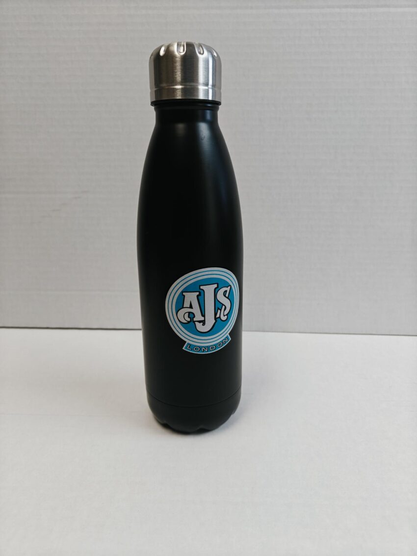 AJS Motorcycle Water Bottle - Black