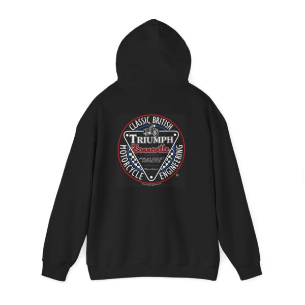 Triumph Motorcycle Logo Hoodie — Vintage Classic Motorbike Emblem Sweatshirt