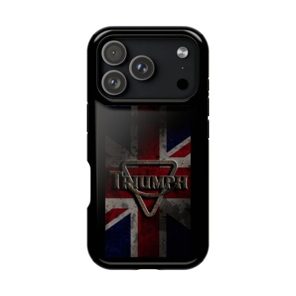 Triumph Union Jack Impact Phone Case — Shockproof Protective Cover