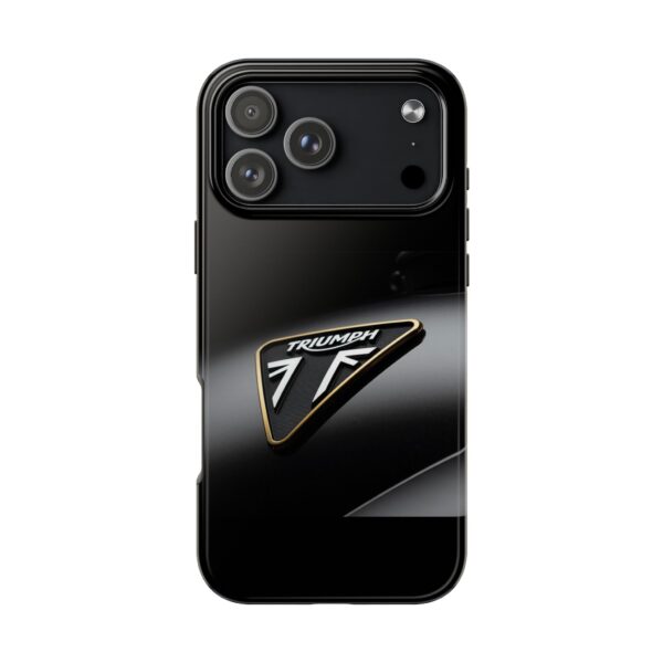 Triumph Logo Tough Phone Case — Protective Motorcycle-Themed iPhone Cover