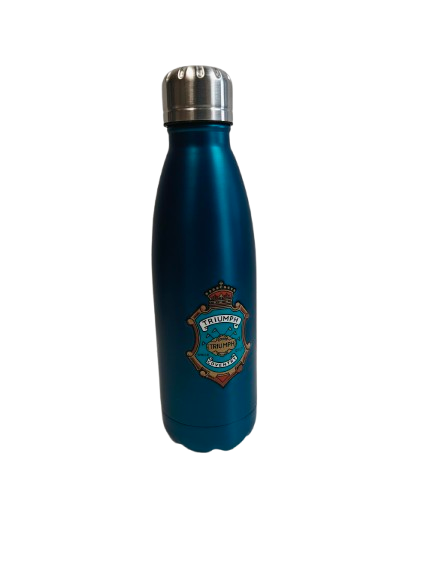Triumph Motorcycle Water Bottle - Blue
