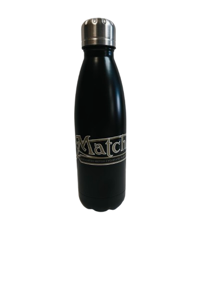 Matchless Motorcycle Water Bottle - Black